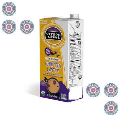 Oregon Chai Original Chai Concentrate, Ready-to-Wrap Gift for Coworkers and Office Pantry Host