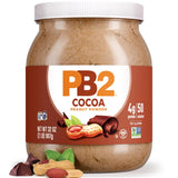 PB2 Powdered Chocolate Peanut Butter with Cocoa – Portable Focus Jar for Remote Work and Study Fuel