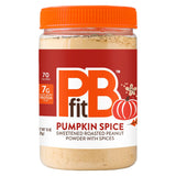 PBfit Pumpkin Spice Peanut Butter Powder for Clutter-Free Pantry, One-Canister Multi-Use Protein