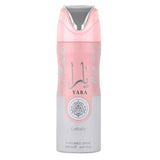 Lattafa Yara Perfumed Deodorant Spray – High-End Arabian Perfume Alternative, Sophisticated 12-Hour Unisex Body Fragrance