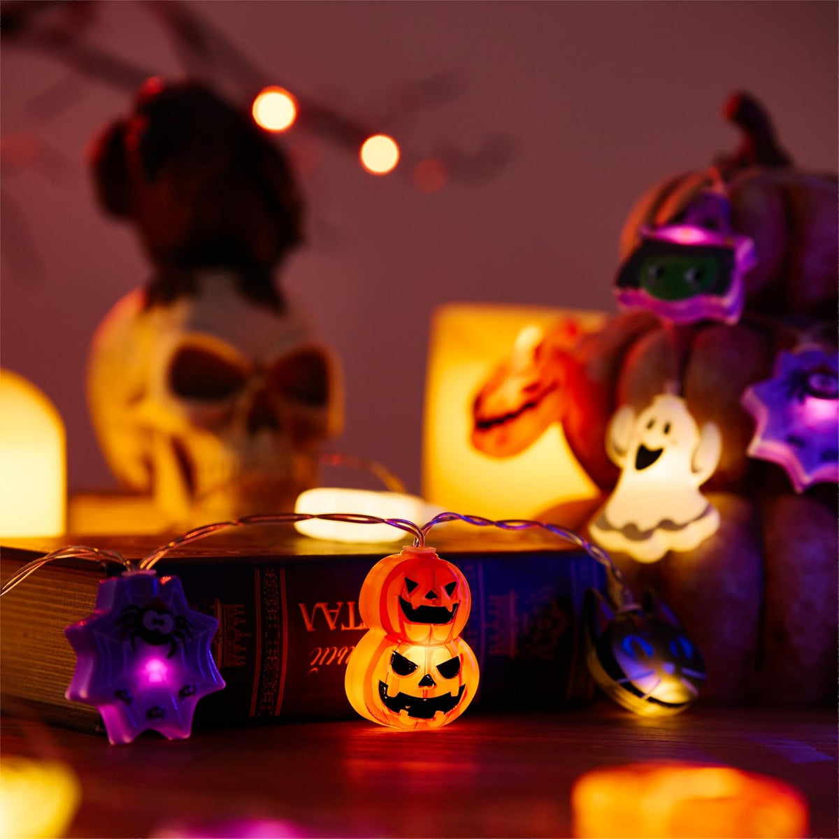 plastic-shelled, radiation-free, non-heat-emitting leds safe for indoor use around kids and fabric