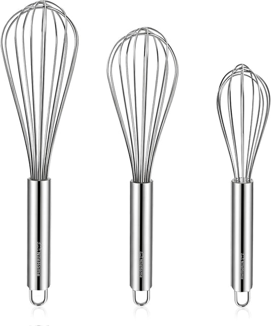 polished food-grade stainless steel head and wires