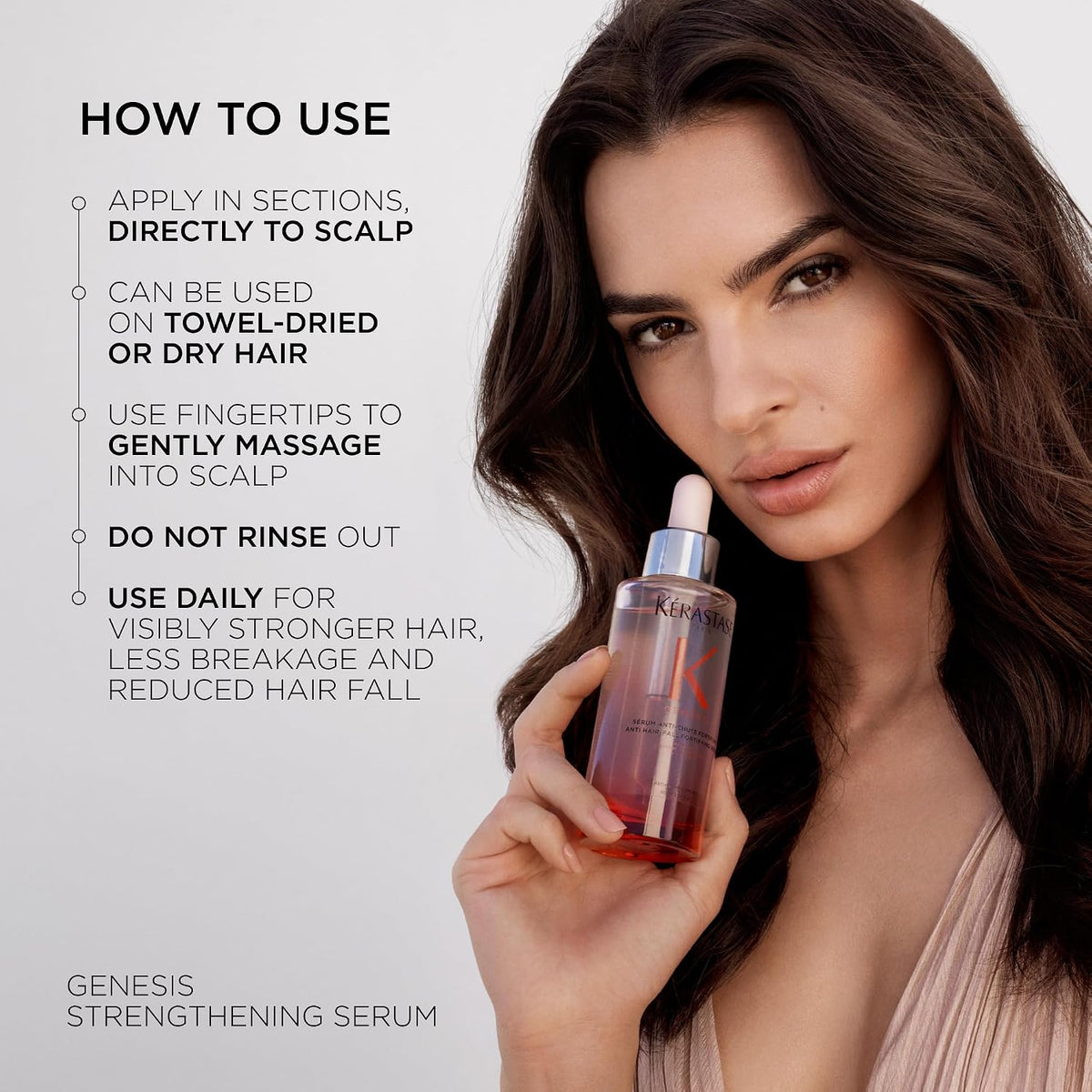 precision drop applicator for section-by-section scalp targeting