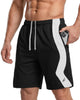 Large - Black With White Panel