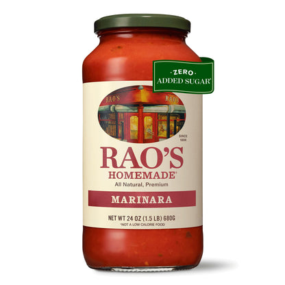 Rao's Homemade Marinara – Thoughtful 24 oz Italian Sauce Gift for the Home Cook, Housewarming and Holiday Present Idea