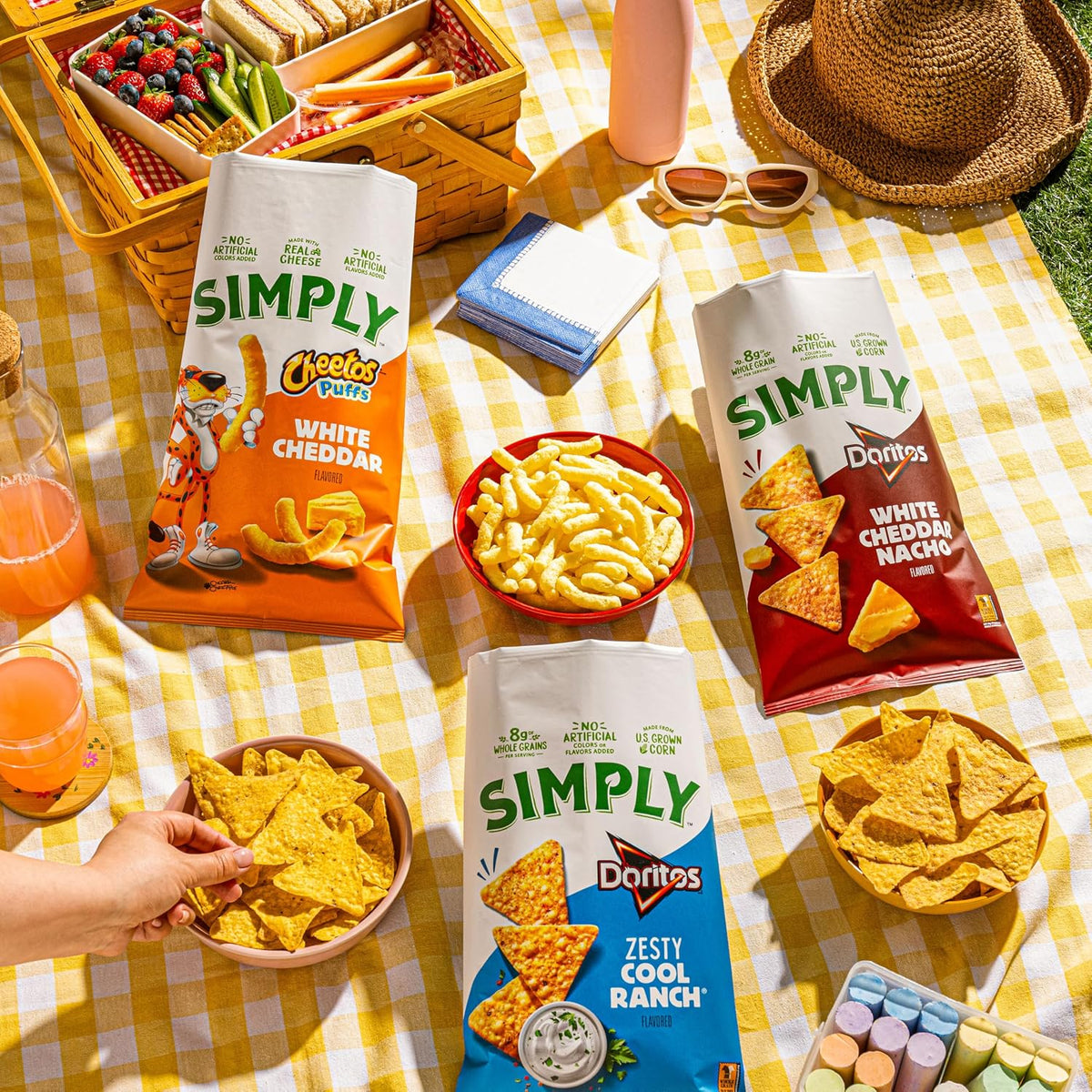 Simply Snacks Organic Variety Pack – Clean Ingredient Pantry Snacks for Health-Conscious Homes, 36 Count