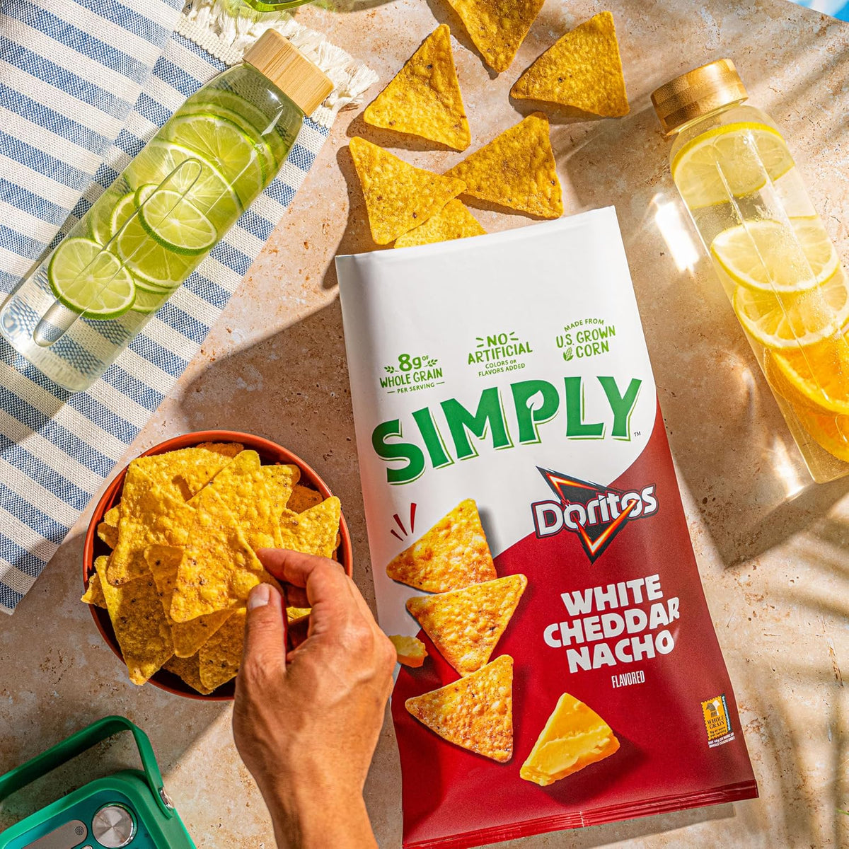 Simply Snacks Organic Variety Pack – Clean Ingredient Pantry Snacks for Health-Conscious Homes, 36 Count