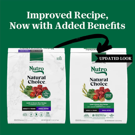 small bite kibble size designed specifically for small breed adult dogs