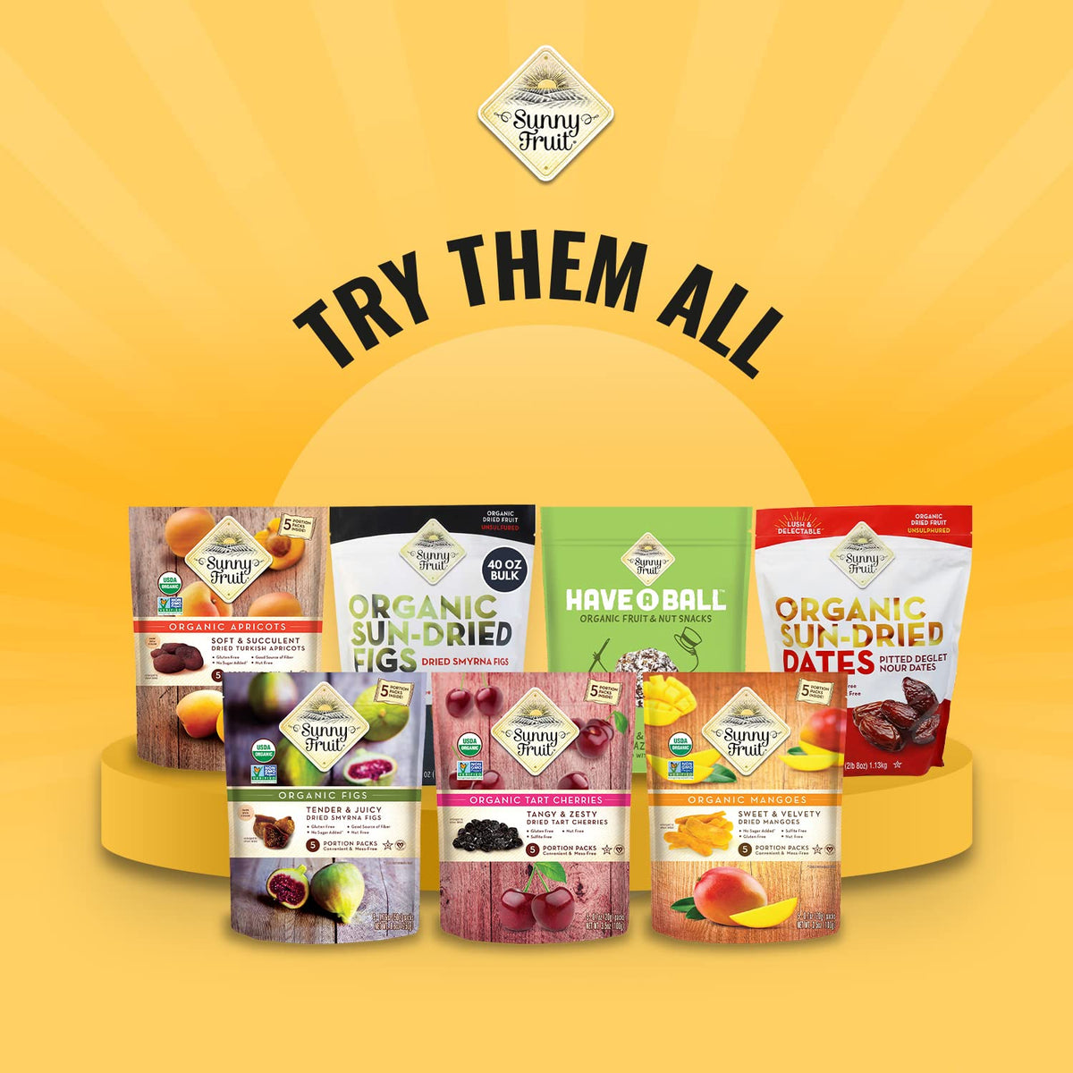 Sunny Fruit Organic Dried Plums – Gentle Constipation Relief for Evening Relaxation Routines