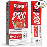 PURE KICK PRO Hydration Electrolyte Drink Mix – Sugar-Free Focus Hydration for Home Office and Long Workdays, Pineapple Coconut