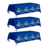 3World Cup Flag Tablecloth – Weather-Resistant Outdoor Table Cover for Soccer Watch Party on the Deck