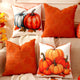 18" x 18" (Pack of 2) - 3d Maple Leaf + Printed Pumpkin
