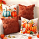 16" x 16" (Pack of 2) - 3d Pumpkin + Printed Pumpkin