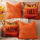 20" x 20" (Pack of 2) - 3d Pumpkin + Blessed Buffalo Plaid