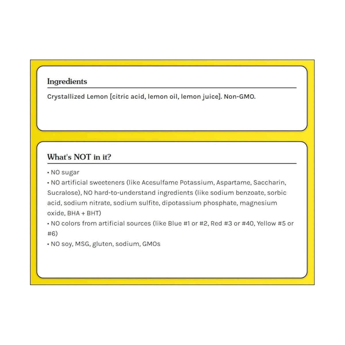 TRUE LEMON Water Enhancer – Calorie-Free Lemon Flavor for Mindful Nutrition and Hydration Rituals, 500 Count