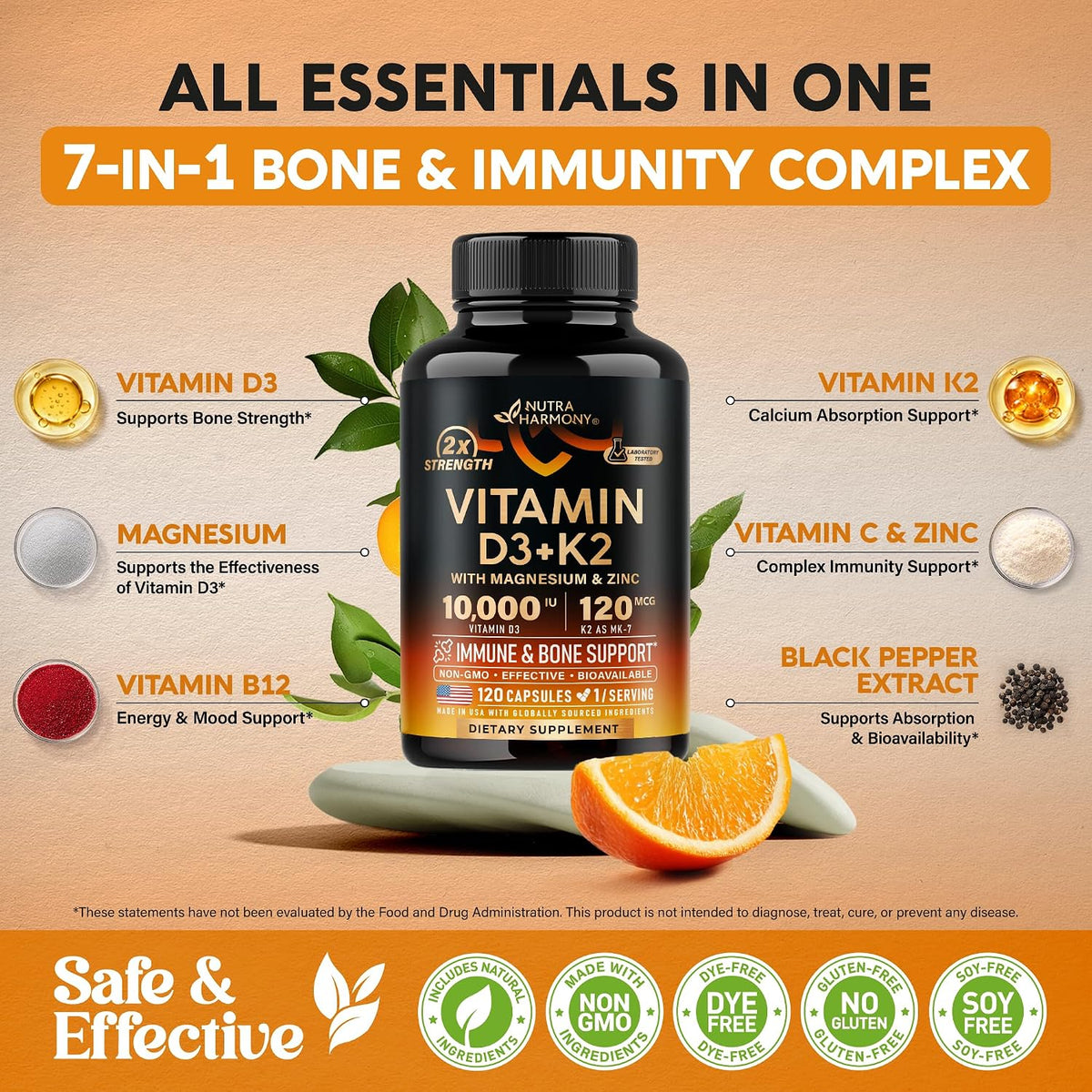 two size options: 120-count (4-month supply) and 240-count (8-month value supply)
