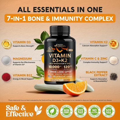 two size options: 120-count (4-month supply) and 240-count (8-month value supply)