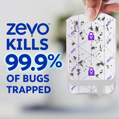 Zevo Light-Based Gnat Catcher – Restorative Sleep Without Buzzing or Harsh Sprays
