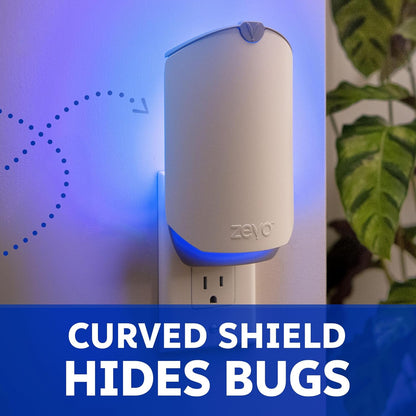Zevo Light-Based Gnat Catcher – Restorative Sleep Without Buzzing or Harsh Sprays