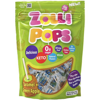 Zollipops Clean Label Sugar-Free Lollipops – No Artificial Dyes, No Maltitol Safe Candy for Sensitive Households