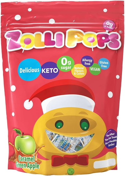 Zollipops Clean Label Sugar-Free Lollipops – No Artificial Dyes, No Maltitol Safe Candy for Sensitive Households