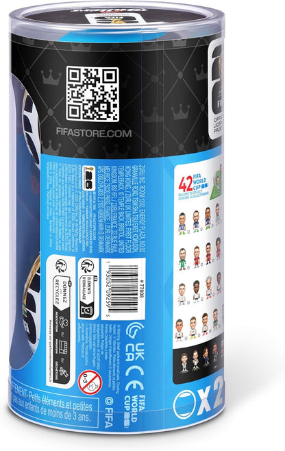 ZURU FIFA World Cup 2026 Ballers Series 1 Soccer Collectible 2 Pack – Child-Friendly Surprise Unboxing Gift for Little Fans Ages 3+